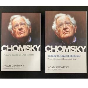"Taming the Rascal Multitude "& "A New World in Our Home", Noam Chomsky Bundle